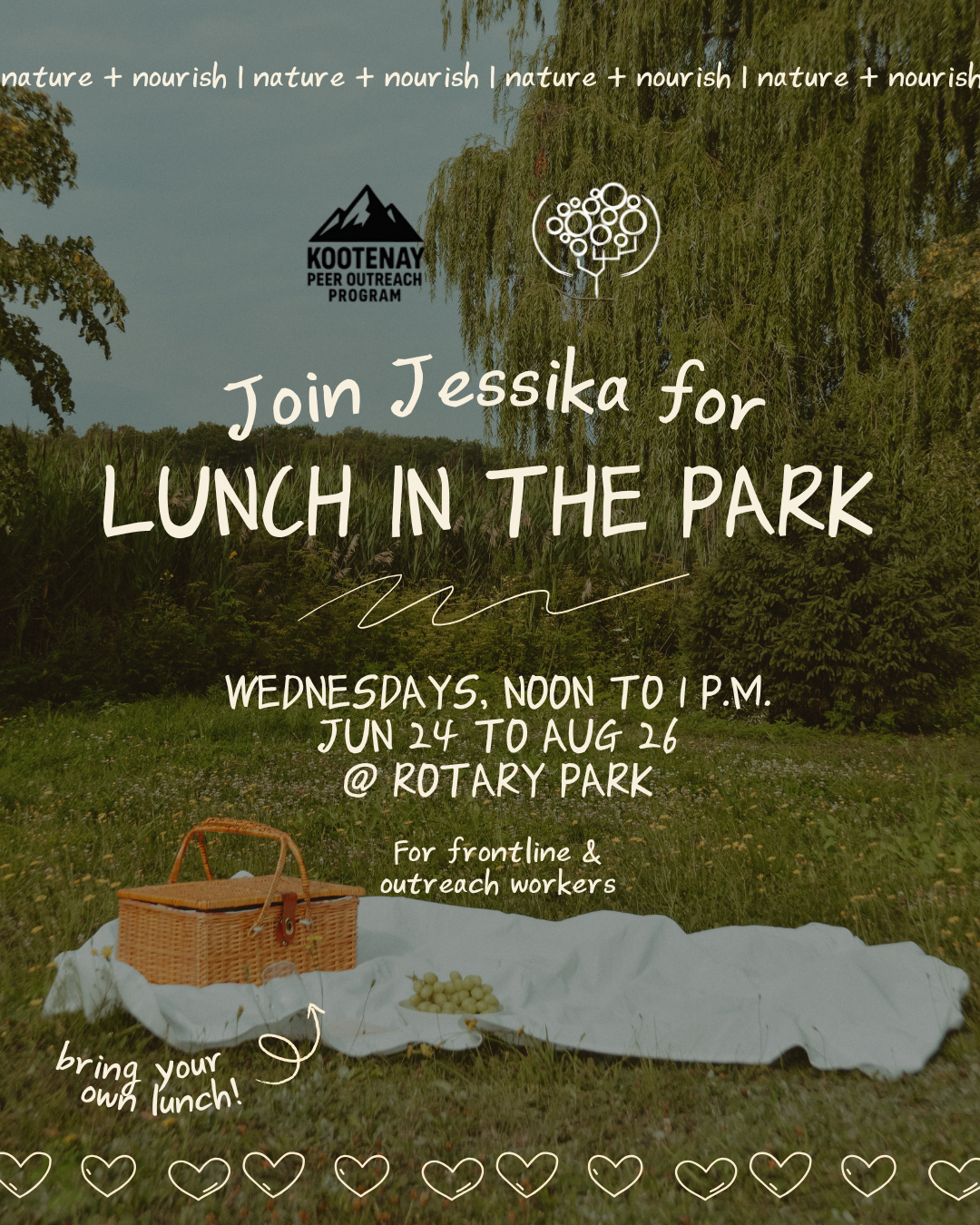 Nature + Nourish - Lunch in the Park